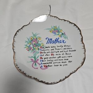 Vintagel Decorative Plate - Mother